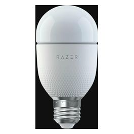Aether Lampadina smart - Lampadina LED per case smart (Disponibile con attacco E26/E27 Con tecnologia Chroma RGB Compatibilità con Matter Funziona con l'app Casa Smart Razer)