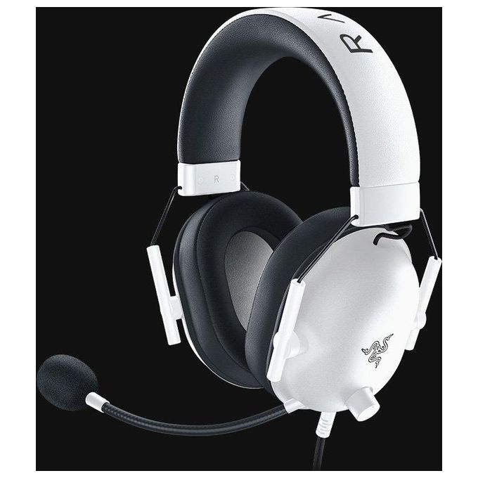 Image of Razer neroShark V2 X - Cuffie da Gioco Esports Cablate Multipiattaperma (Driver TriForce da 50 mm Microfono cardioide HyperClear Audio Surround 7.1) Bianco