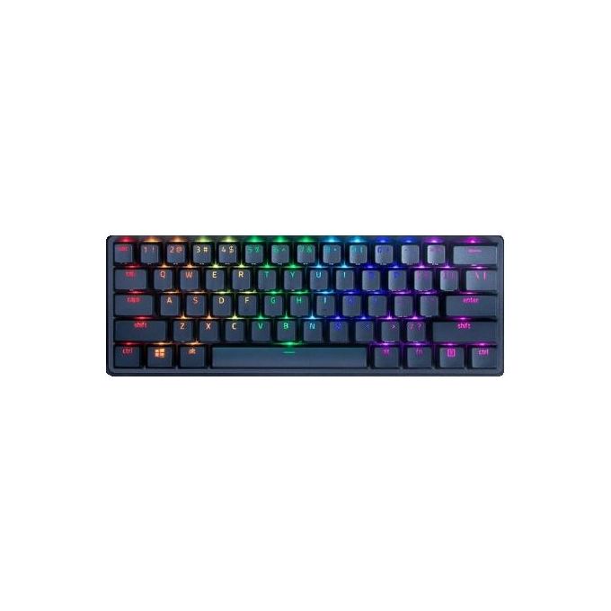 Razer Huntsman Mini Rosso Switch Tastiera da Gaming  Qwerty US-Layout Nero