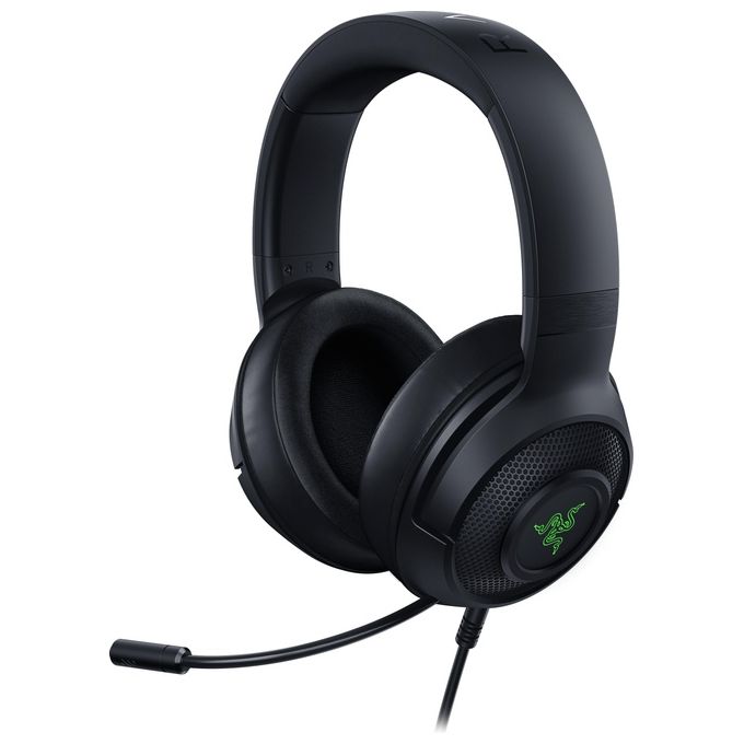 Image of Razer Kraken V3 X Cuffie Cablate USB da Gaming Comfort Ultraleggero Nero