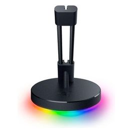 Mouse Bungee V3 Chroma - Supporto Elastico per il Cavo del Mouse con Illuminazione RGB (Braccio a Molla con Ferma-Cavo ad Aggancio Rapido Base Appesantita Antiscivolo) Nero