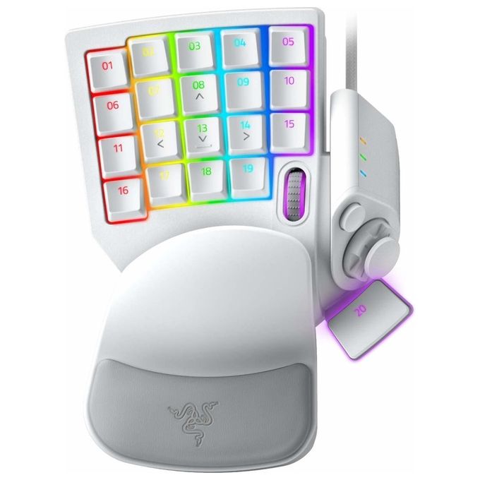Razer Tartarus Pro Tastiera con Analog Optical Switch Mercury