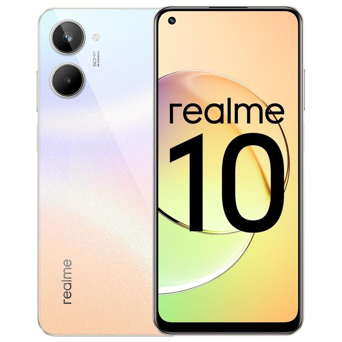 Realme 10 8Gb 256Gb 6.4'' Amoled Dual Sim Clash White