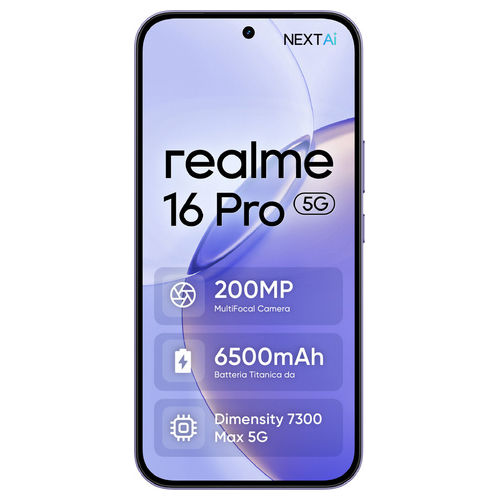 16 Pro 5G 631011008564 512GB 8GB Viola Orchidea Smartphone Dual Sim NFC RMX5120