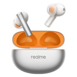 Buds Air6 Cancellazione attiva del rumore Bluetooth 5.3 Flame Silver