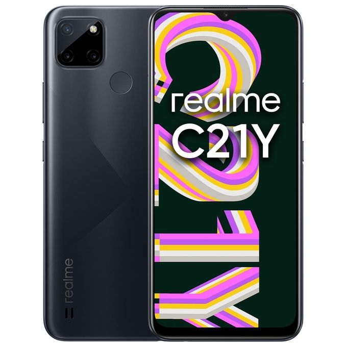 Realme C21Y 6.5" Doppia Sim Android 11 4G Micro-Usb 3Gb 32Gb 5000mAh Nero