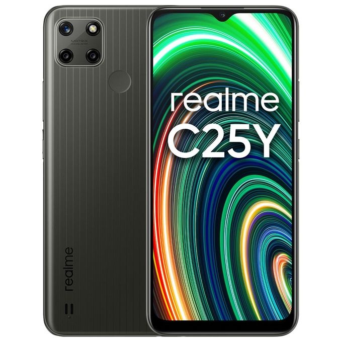 Realme C25Y 4Gb 64Gb 6.5'' Dual Sim Metal Grey Tim