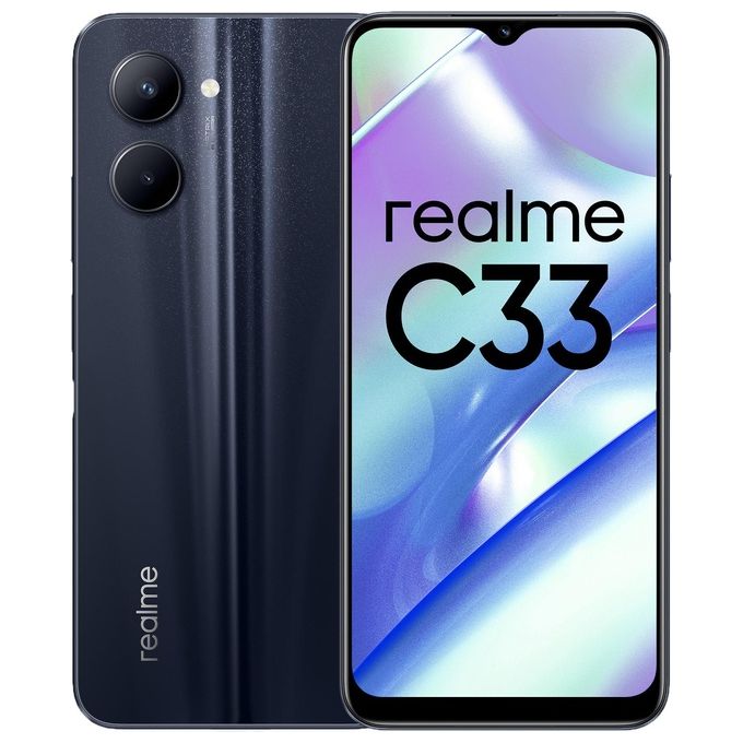 Realme C33 4Gb 128Gb 6.5'' Dual Sim MicroUsb 5000 mAh Nero