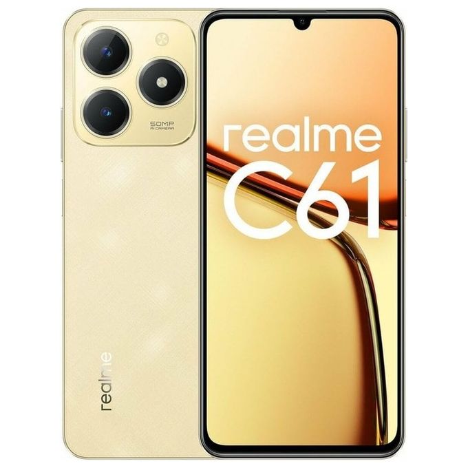 Image of Realme C61 6Gb 128Gb 6.7'' Dual Sim Sparkle oro