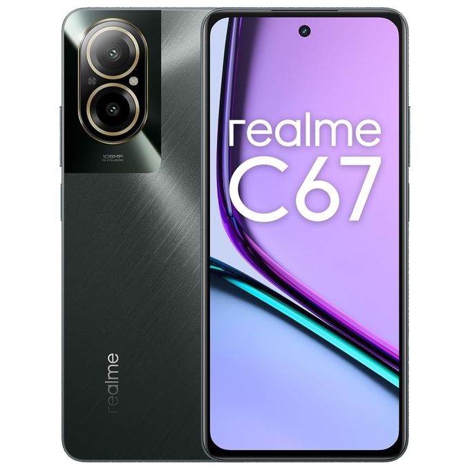 Realme C67 6Gb 128Gb 6.72" Dual Sim Black Rock Tim