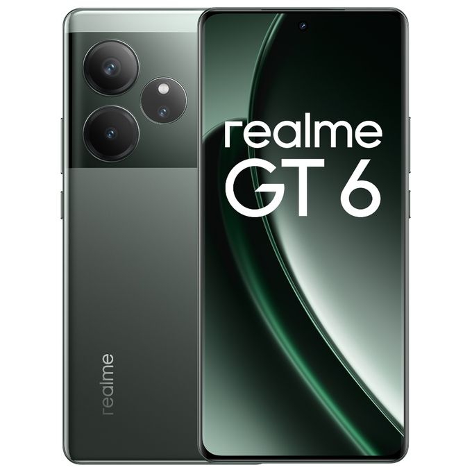 Realme GT6 5G 16Gb 512Gb 6.78" Amoled 120Hz Dual Sim Razor Green 
