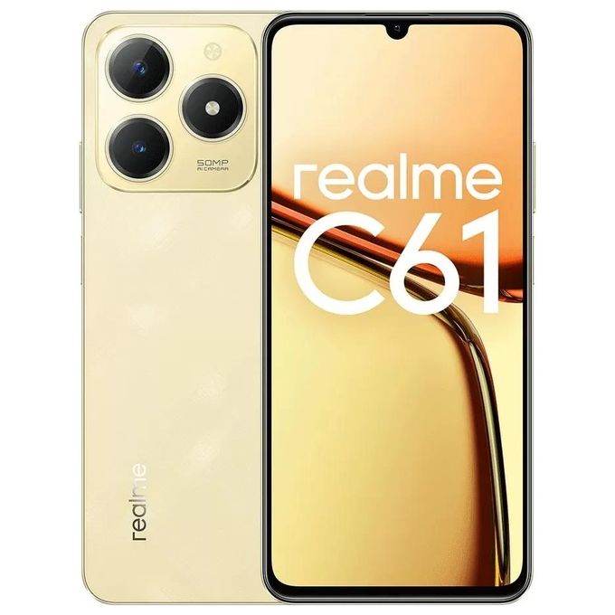 Image of Realme C61 6Gb 256Gb 6.7'' Dual Sim Sparkle oro