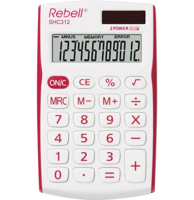 Rebell SHC322 Calcolatrice Tascabile&nbsp;Rosso