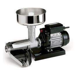 Reber 9008N N.3 Spremipomodoro Passapomodoro Elettrico Potenza 400 W Produzione 70-140 Kg/h Inox/Nero