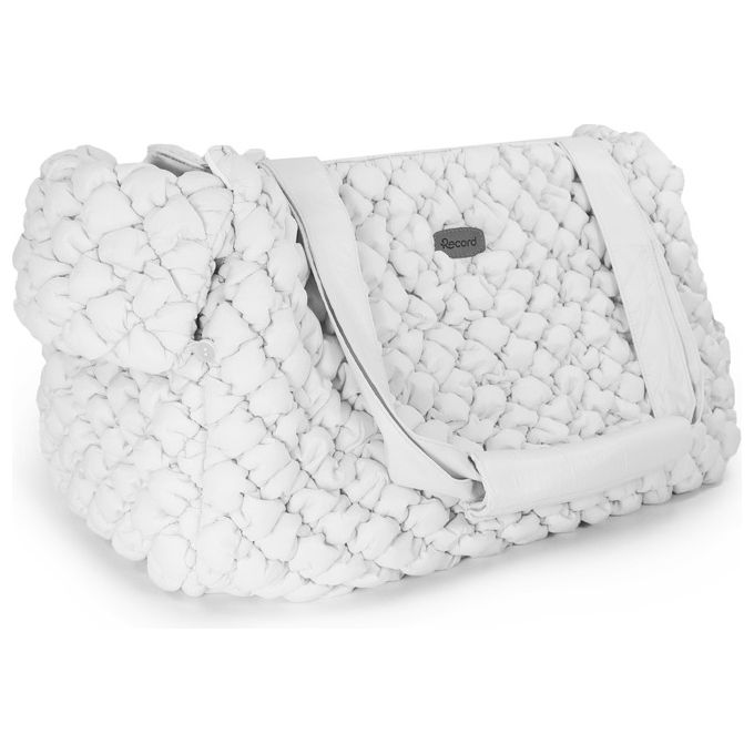 Record Borsa trasportino per cani Cloud M - (37 x 19 x 26 cm-Fino a 5 kg) Bianco