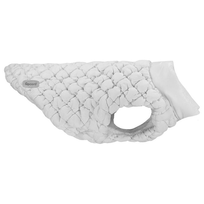 Record Cappottino per cani Cloud M - Lunghezza dorso 40 cm Bianco