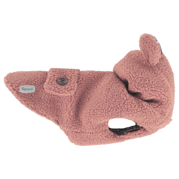 Record Cappottino per cani Ted M - Lunghezza dorso 40 cm Rosa
