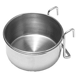 Ciotola in acciaio inox da appendere  12 cm - Capacita' 500 ml Grigio