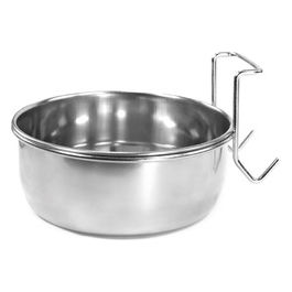 Ciotola in acciaio inox da appendere  15 cm - Capacita' 750 ml Grigio