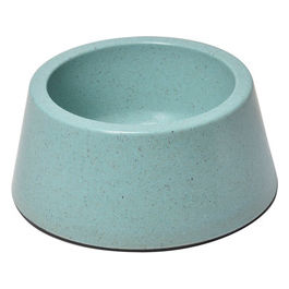 Ciotola in bamboo con base antiscivolo  12,5 cm - Capacita' 350 ml Azzurro