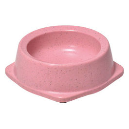 Ciotola in bamboo con gommini antiscivolo  12 cm - Capacita' 130 ml Rosa