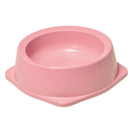 Ciotola in bamboo con gommini antiscivolo  20 cm - Capacita' 600 ml Rosa