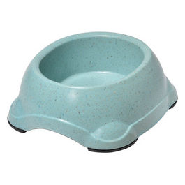 Ciotola in bamboo con gommini antiscivolo  12 cm - Capacita' 250 ml Azzurro