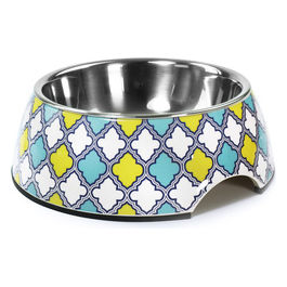 Ciotola per cani in acciaio Maiolica  22 cm - Capacita' 700 ml Fant