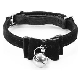 Collare per gatti in similpelle scamosciata S - 1 cm|Lunghezza 20