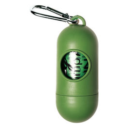 Dispenser sacchetti igienici per cani Funky  Verde