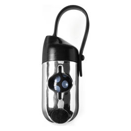 Dispenser sacchetti igienici per cani Blues  Nero