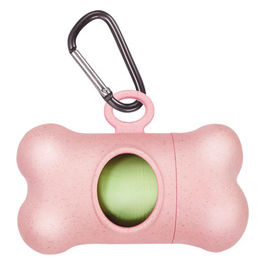 Dispenser sacchetti igienici Bamboo  Rosa