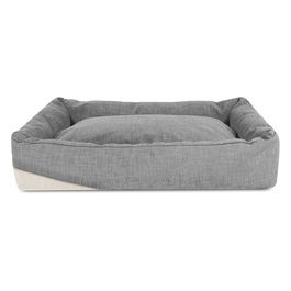 Fodera rivestimento per cuccia cani e gatti S - (60 x 45 x 2h cm) Grigio