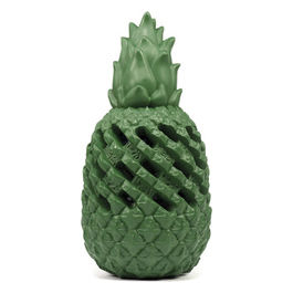Gioco per cani Ananas Power in gomma naturale S - 5,2 x 10,3 cm Verde
