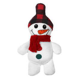 Gioco per cani natalizio con squeaker Coppietta di neve  