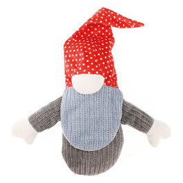 Gioco natalizio per cani peluche Caldo Natale  Red Pois