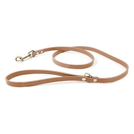 Guinzaglio per cani in similpelle M - Lunghezza 120 cm Marrone