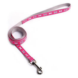 Guinzaglio in Nylon linea Ossicini S - 1 cm|Lunghezza 120 cm Rosa