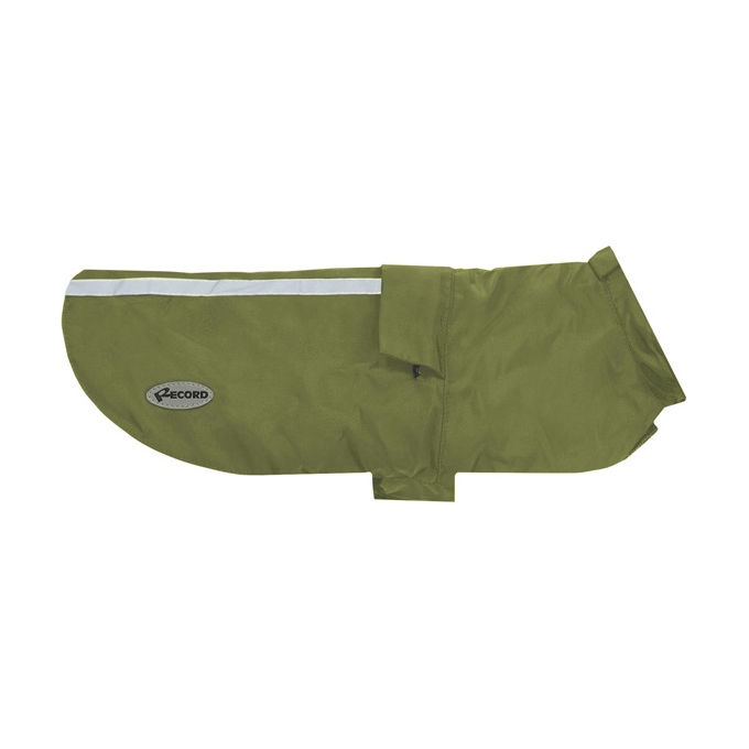 Record Impermeabile tascabile cani Giger L - Lunghezza dorso 45 cm Verde
