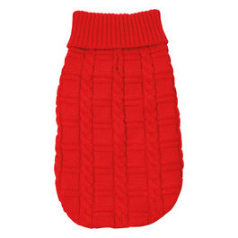 Maglioncino per cani Molly 4XS - Lunghezza dorso 15 cm Rosso