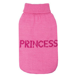 Maglioncino per cani Royal Prince XL - Lunghezza dorso 50 cm Rosa