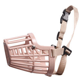 Museruola per cani in plastica S Beige
