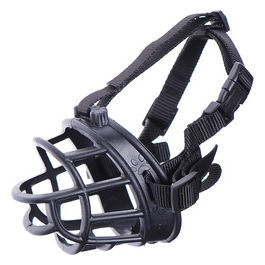 Museruola per cani in silicone M Nero