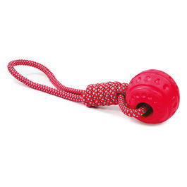 Palla galleggiante con corda Launch  7,5 x 25 cm Rosso