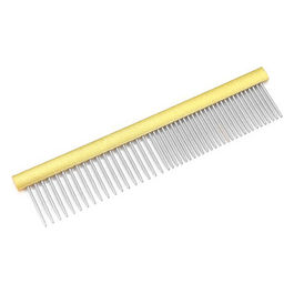 Pettine con denti conici acciaio inox S - 14,2 x 3 cm 