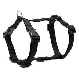 Pettorina per cani con finitura in plastica S - Circonferenza 25-40 cm Nero