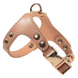 Pettorina per cani in similpelle S - Circonferenza 44-53 cm Marrone