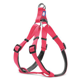 Pettorina per cani X-Style con rivestimento in PVC L - Circonferenza 56-81 cm Rosa