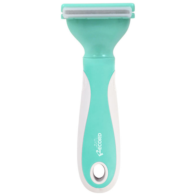 Record Rastrello rimuovipelo autopulente per cani e gatti S - 5,5 x 16 cm