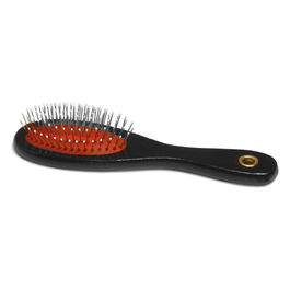 Spazzola nera punte salvapelo M - 21 x 6 cm 